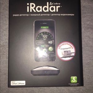 Cobra iRadar detector ( Russian language only) brand new in Box!!